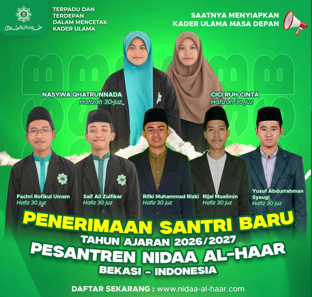 PPDB santri hafiz quraan nidaa alhaar